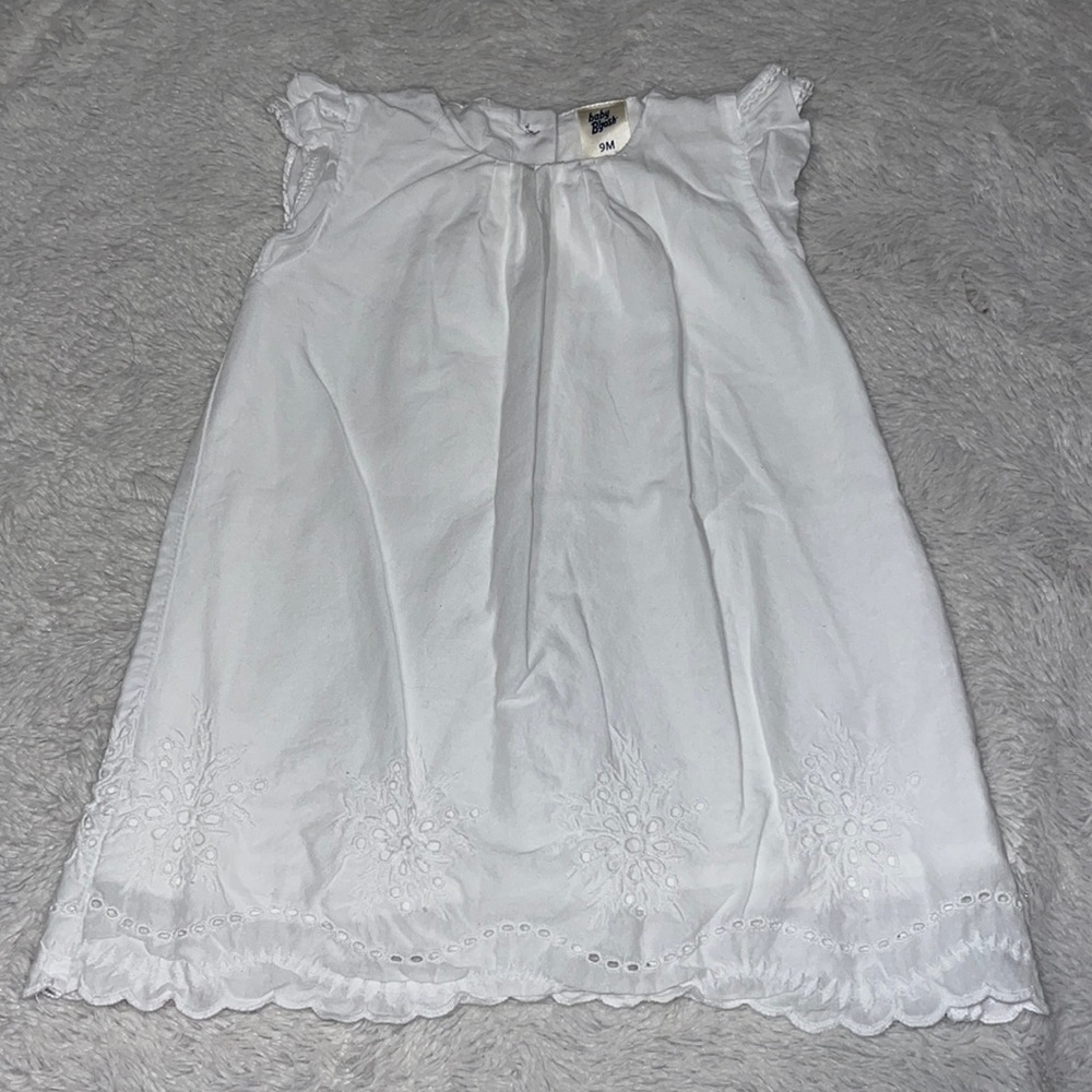 Oshkosh Bgosh white 9 month dress